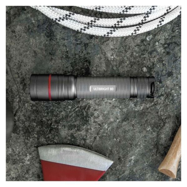 Ліхтар акумуляторний Emos P3180 Ultibright 80 600 Lm 2600 mAh метал фокус P3180 фото