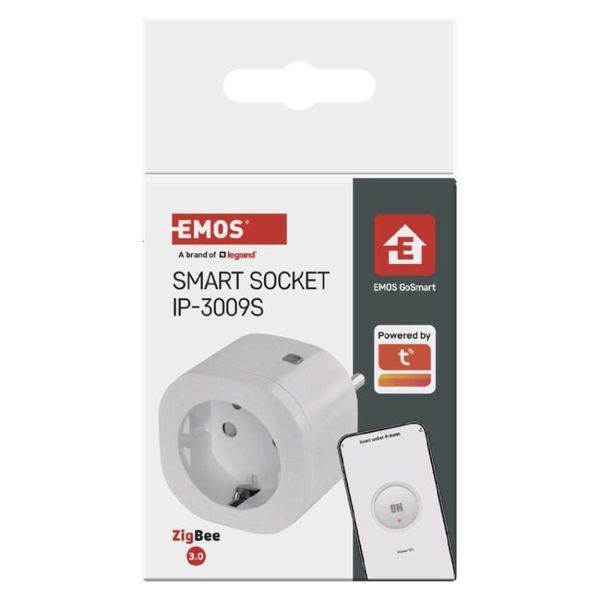 Розумна розетка EMOS P5533 GoSmart ZigBee 3.0 P5533 фото