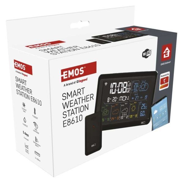 Бездротова цифрова Метеостанція EMOS E8610 E8610 фото