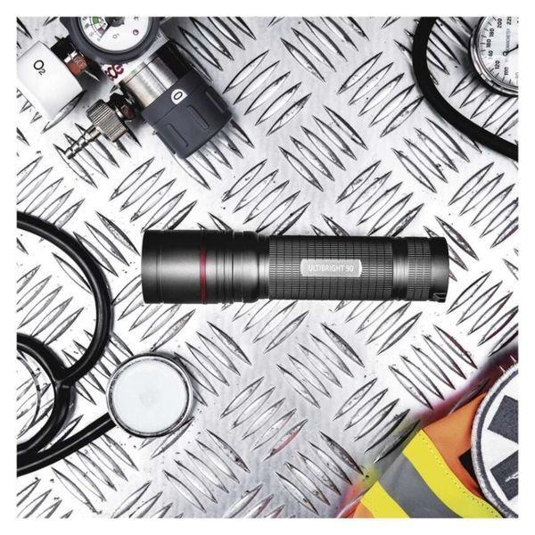 Ліхтар акумуляторний Emos P3190 Ultibright 90 1200 Lm 5000 mAh метал фокус P3190 фото