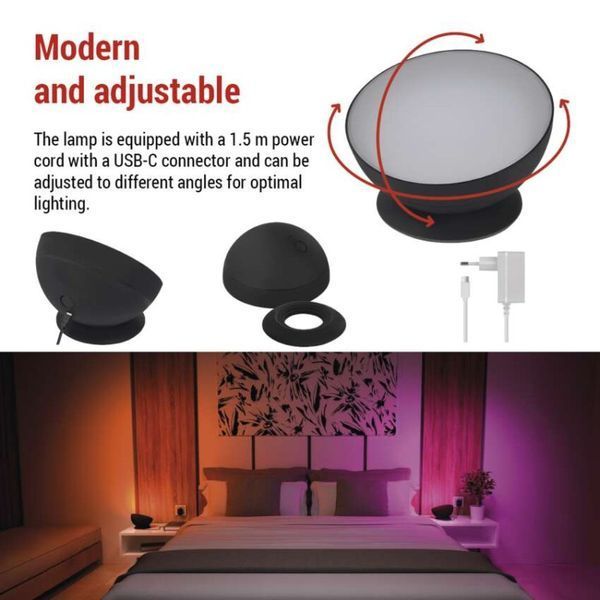 GoSmart LED Ambient лампа, белый, теплый белый &ndash; холодный белый/ RGB, WiFi ZCW11WR ZCW11WR фото