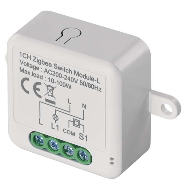 Умный модуль переключателя EMOS H5103, ZigBee 3.0, 1-канальный не требует N-провоТак H5103 фото