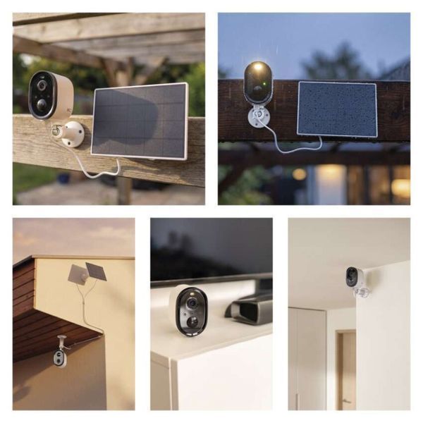 Розумна IP-камера Emos H4073 GoSmart, зовнішня, з Wi-Fi, сонячною панеллю та акумулятором H4073 фото