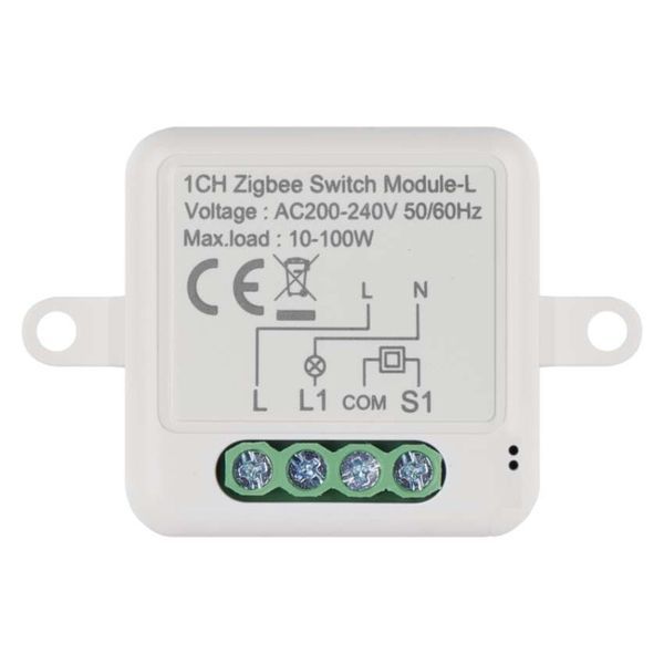 Умный модуль переключателя EMOS H5103, ZigBee 3.0, 1-канальный не требует N-провоТак H5103 фото