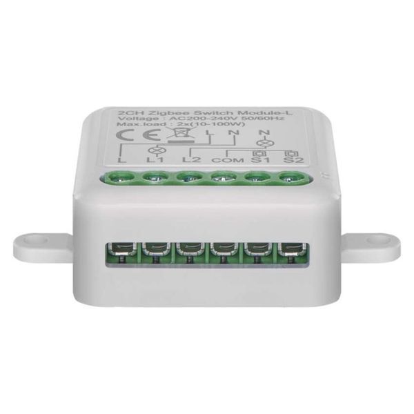Умный модуль переключателя EMOS H5104, ZigBee 3.0, 2-канальный H5104 фото