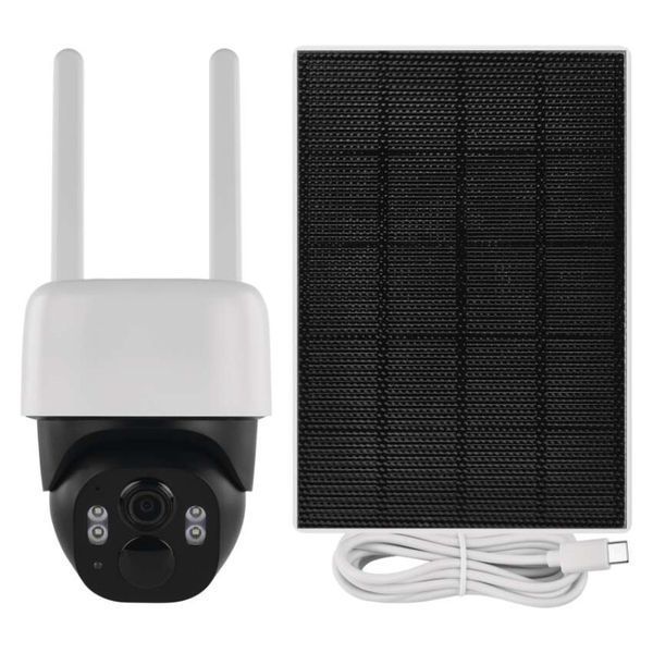 Розумна IP-камера Emos H4067 GoSmart, зовнішня, з Wi-Fi, сонячною панеллю та акумулятором H4067 фото