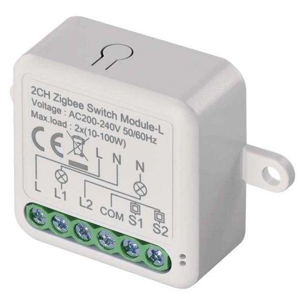 Умный модуль переключателя EMOS H5104, ZigBee 3.0, 2-канальный H5104 фото