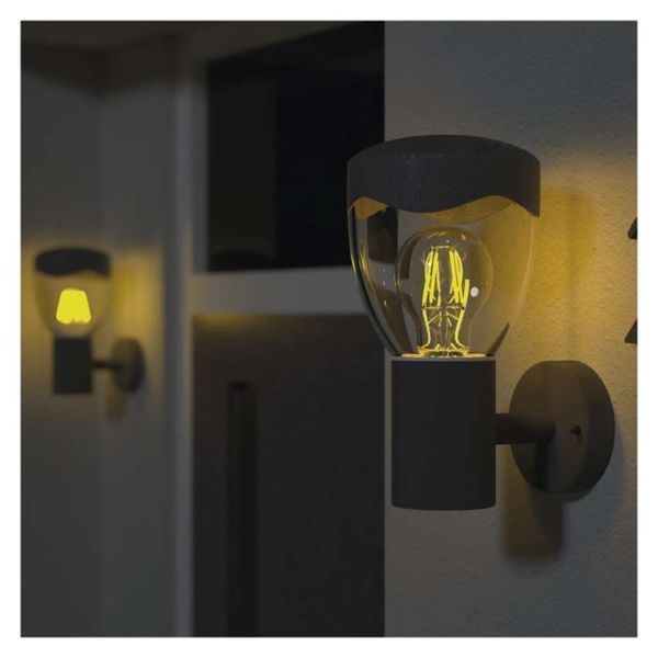 Светильник светодиодный садовый EMOS ZGA010P e27, ip44,15w, настенный ZGA010P фото