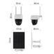 Розумна IP-камера Emos H4067 GoSmart, зовнішня, з Wi-Fi, сонячною панеллю та акумулятором H4067 фото 2