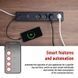 Умный сетевой удлинитель Emos P1422SM 4 розетки 2 м 1,5 мм&sup2; USB-A USB-C Wi-Fi P1422SM фото 6