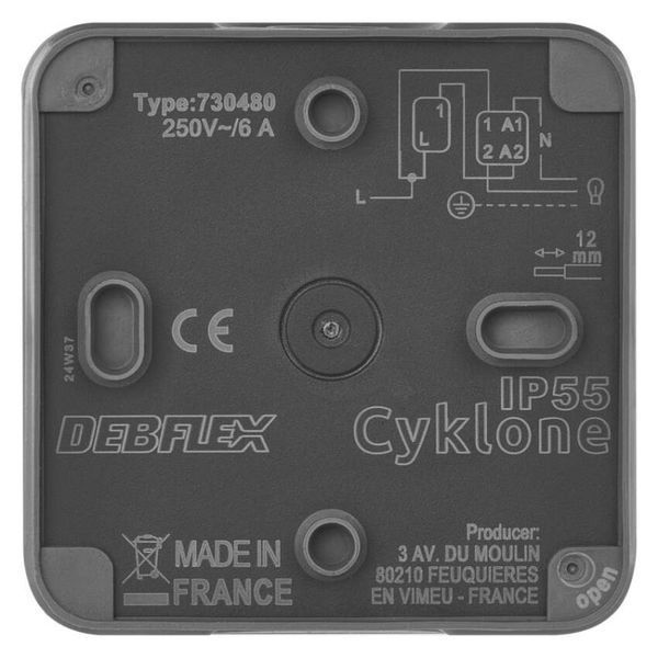 Выключатель звонка EMOS Cyklone 1/0 IP55 D730427 D730427 фото