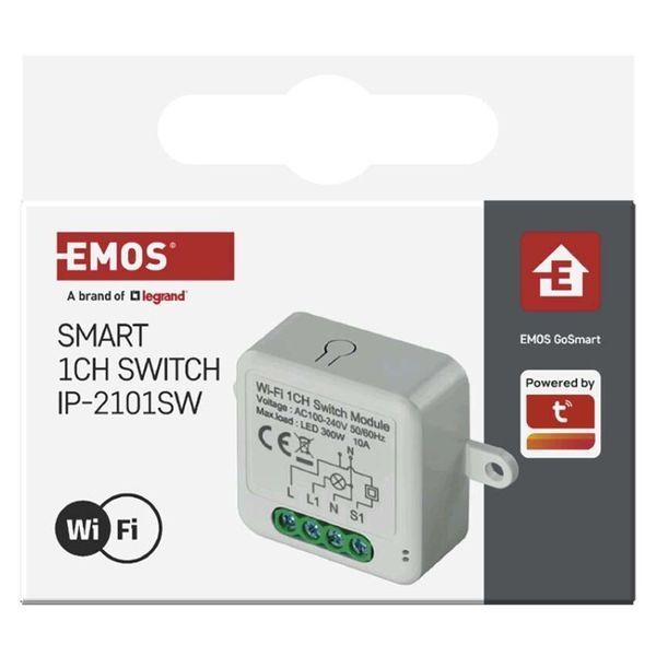Розумний модуль перемикача EMOS H5105, WIFI, 1-канальний H5105 фото