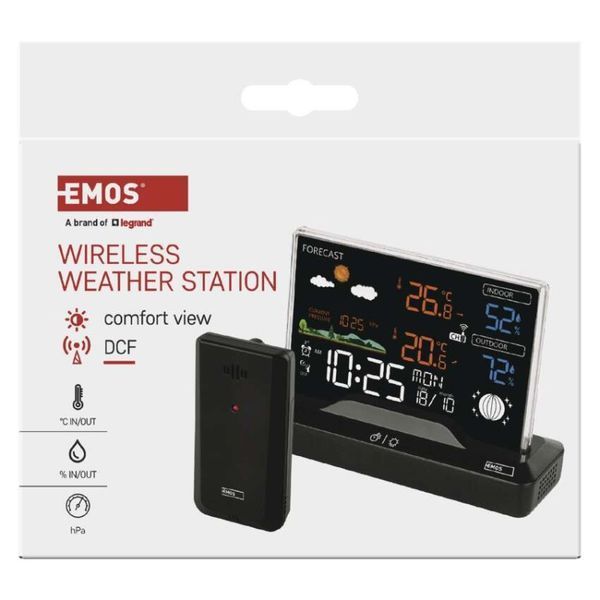 Бездротова цифрова Метеостанція EMOS E8620 E8620 фото