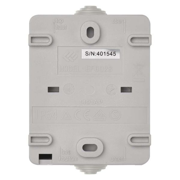 Выключатель наружный 2 кл. серый IP54 EMOS, A1398.1 A1398.1 фото