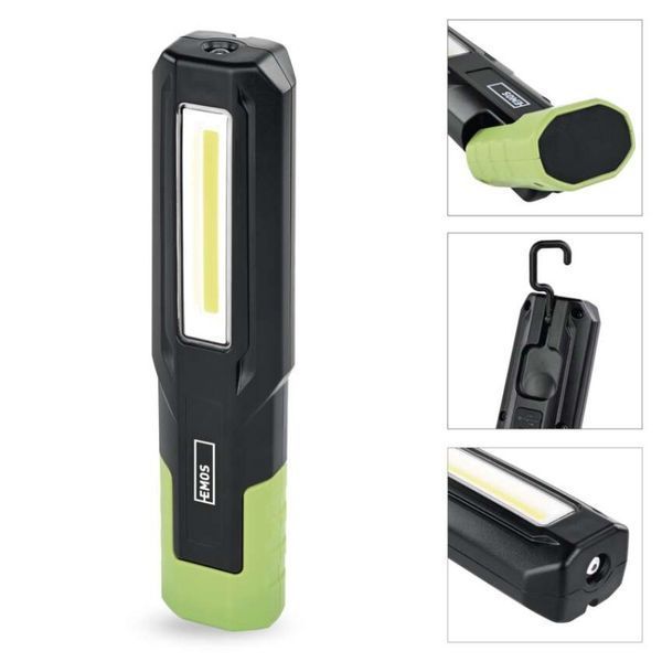 Фонарь аккумуляторный Emos P4546 500 Lm 2000 mAh Li-Ion пластик