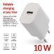Универсальное USB-зарядное устройство EMOS V01B10 1xUSB-A 10W 220V V01B10 фото 3