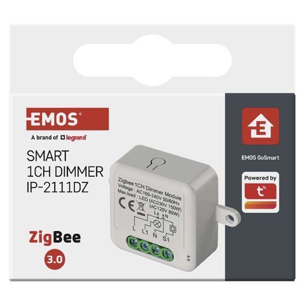 Розумний модуль регулювання яскравості EMOS H5107, ZigBee 3.0, 1-канальний H5107 фото
