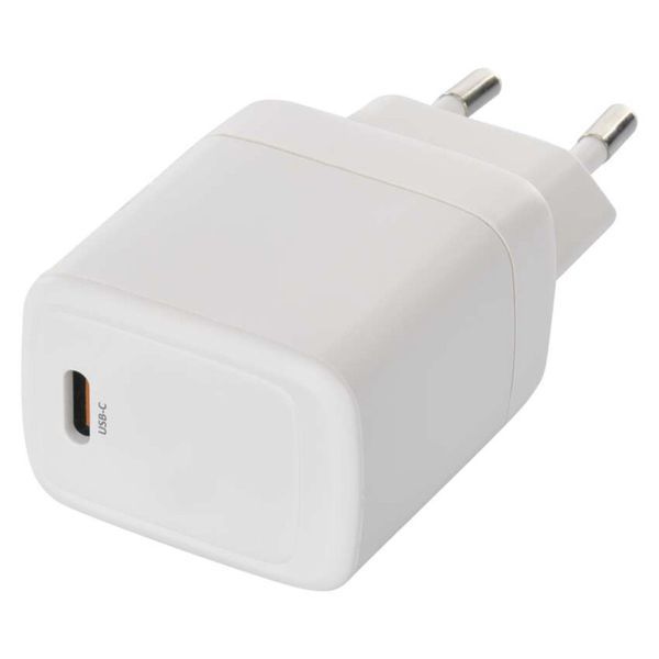 Универсальное USB GAN зарядное устройство EMOS V01G20 1xUSB-C 20W 220V PD V01G20 фото