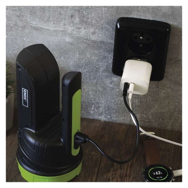 Універсальний USB зарядний пристрій EMOS V02B15 1xUSB-A, 1xUSB-C 15W 220V V02B15 фото