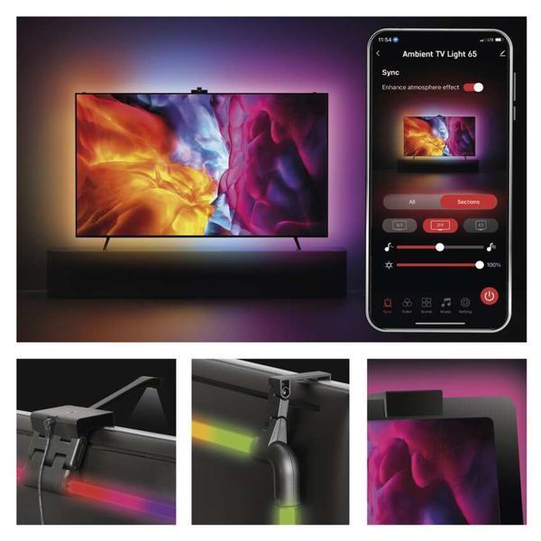 GoSmart Ambient LED RGB освещение для телевизора 65&ldquo; (164 см) ZTV65 ZTV65 фото