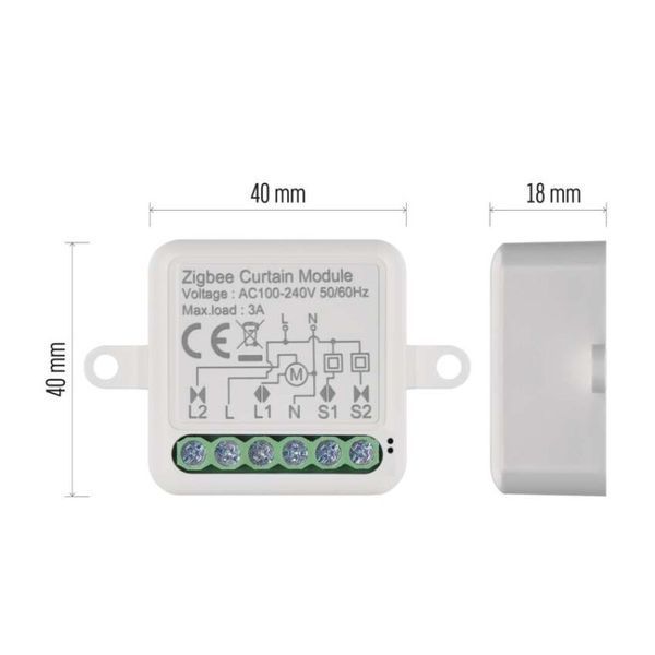 Умный модуль двигателя EMOS H5109, ZigBee 3.0, 1-канальный H5109 фото