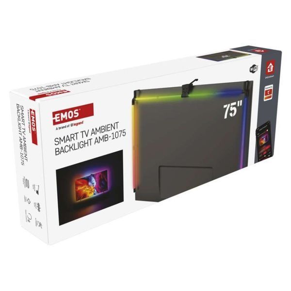 GoSmart Ambient LED RGB освітлення для телевізора 75&ldquo; (189 см) ZTV75 ZTV75 фото