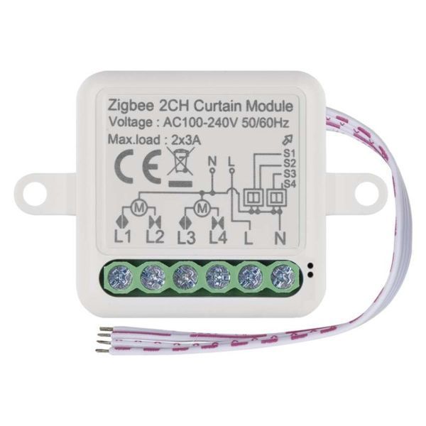 Розумний модуль двигуна EMOS H5110, ZigBee 3.0, 2-канальний H5110 фото