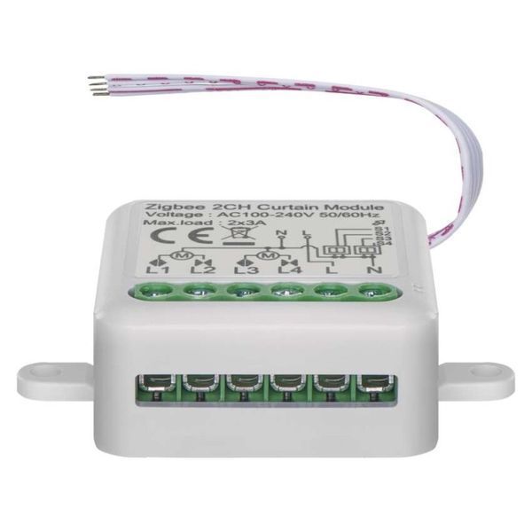 Розумний модуль двигуна EMOS H5110, ZigBee 3.0, 2-канальний H5110 фото