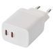 Універсальний USB зарядний пристрій EMOS V03G35 2xUSB-С 15W 220V V03G35 фото 2