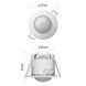 Датчик руху EMOS PIR W 1200W IP20 G1160 G1160 фото 8