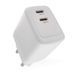 Універсальний USB зарядний пристрій EMOS V03G35 2xUSB-С 15W 220V V03G35 фото 1