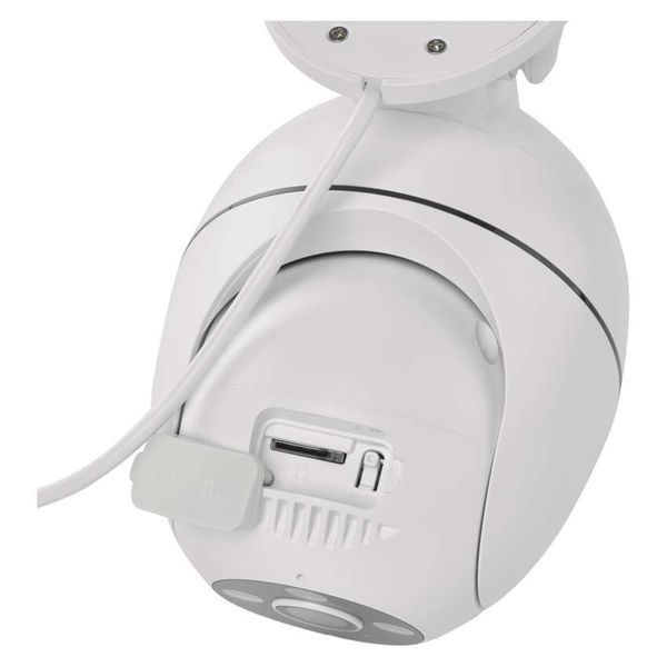Розумна IP-камера Emos H4057 GoSmart зовнішня з Wi-Fi, живлення 5V/1A, біла H4057 фото