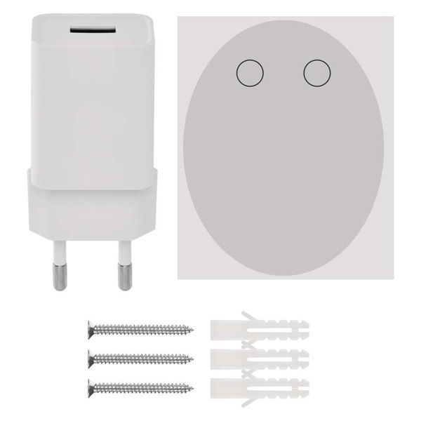 Розумна IP-камера Emos H4057 GoSmart зовнішня з Wi-Fi, живлення 5V/1A, біла H4057 фото