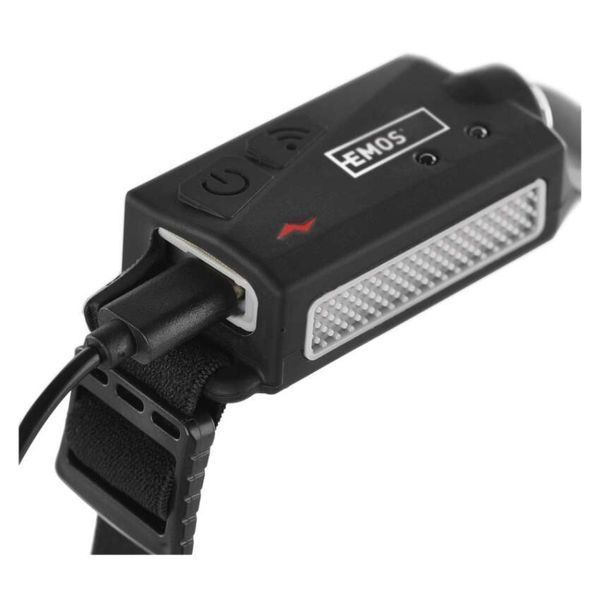 Ліхтар налобний акумуляторний Emos P3541 380 Lm Li-Pol 1200 mAh P3541 фото