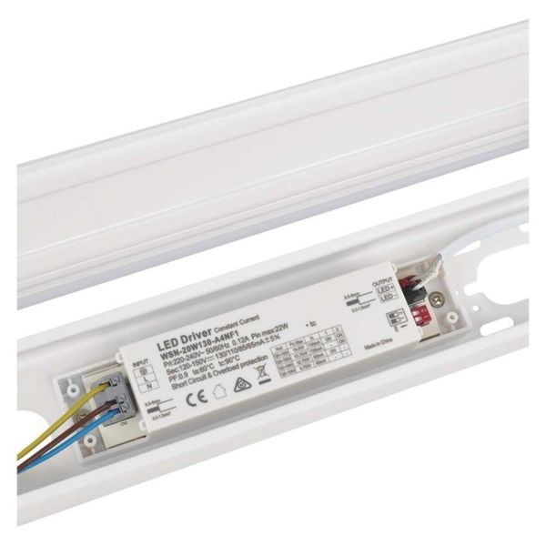 Світильник LED EMOS ZAB101 20W 2700Lm IP20 4000K PANO лінійний ZAB101 фото