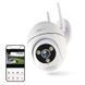 Розумна IP-камера Emos H4057 GoSmart зовнішня з Wi-Fi, живлення 5V/1A, біла H4057 фото 1