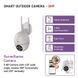 Розумна IP-камера Emos H4057 GoSmart зовнішня з Wi-Fi, живлення 5V/1A, біла H4057 фото 10
