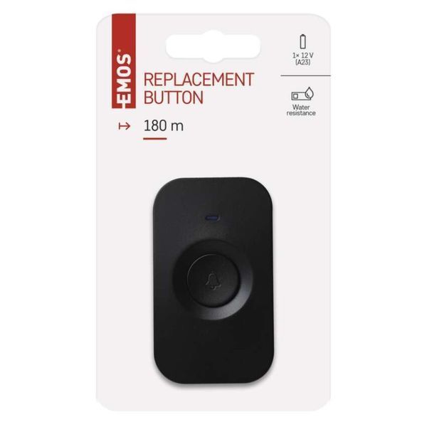 Кнопка для звонка EMOS P5728T 180м IP56 1&times;A23 P5728T фото