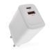 Універсальний USB GAN зарядний пристрій EMOS V04G45 1xUSB-A, 1xUB-C 20W 220V PD V04G45 фото 1
