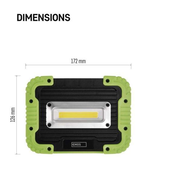 Фонарь прожектор аккумуляторный Emos P4533 1000 Lm 4400 mAh P4533 фото