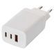 Универсальное USB GAN зарядное устройство EMOS V05G65 1xUSB-A, 2xUB-C 65W 220V PD V05G65 фото 2