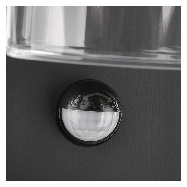 Светильник светодиодный садовый EMOS ZGC040P e27, ip44, PIR, 15w, настенный ZGC040P фото