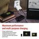 Универсальное USB GAN зарядное устройство EMOS V06G120 1xUSB-A, 3xUB-C 120W 220V PD V06G120 фото 4