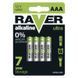 Батарейка RAVER by Emos B7911 Ultra Alkaline (AAA) LR03 блістер 4шт.