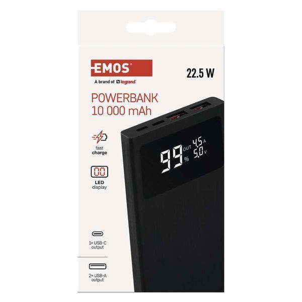 Портативный аккумулятор EMOS B0532B 20000 мАч B0532B фото