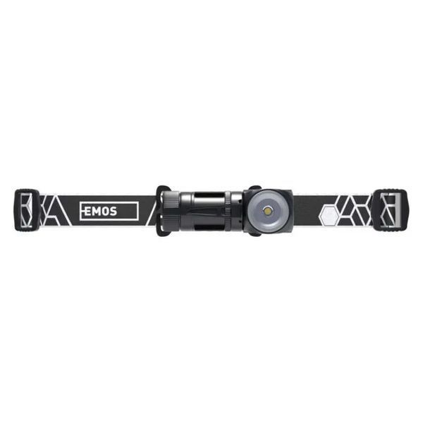 Лiхтар налобний акумуляторний LED EMOS P3544 500 Lm, Li-Ion 800 mAh, метал P3544 фото