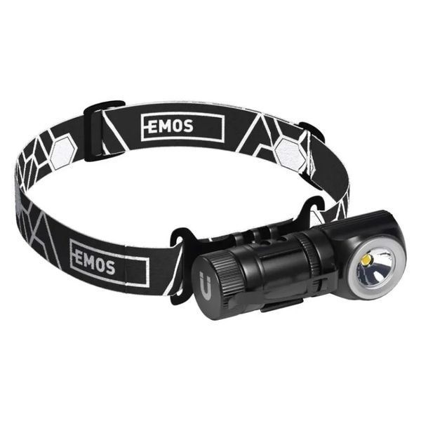 Лiхтар налобний акумуляторний LED EMOS P3544 500 Lm, Li-Ion 800 mAh, метал P3544 фото