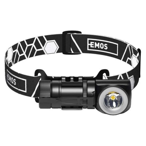 Лiхтар налобний акумуляторний LED EMOS P3544 500 Lm, Li-Ion 800 mAh, метал P3544 фото