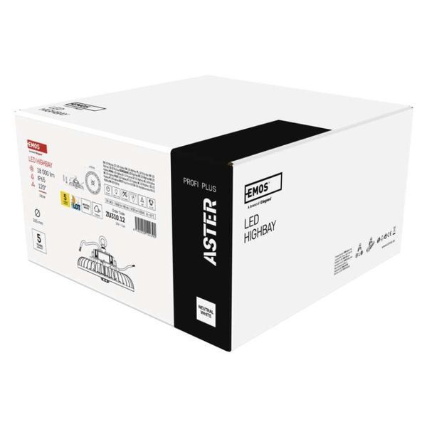 Світильник LED EMOS ZU310.12 100W IP65 4000K 120&deg; highbay ZU310.12 фото