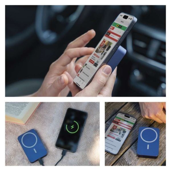 Повербанк беспроводной EMOS B0551BL MagSafe 10 000 мАч 20 Вт B0551BL фото